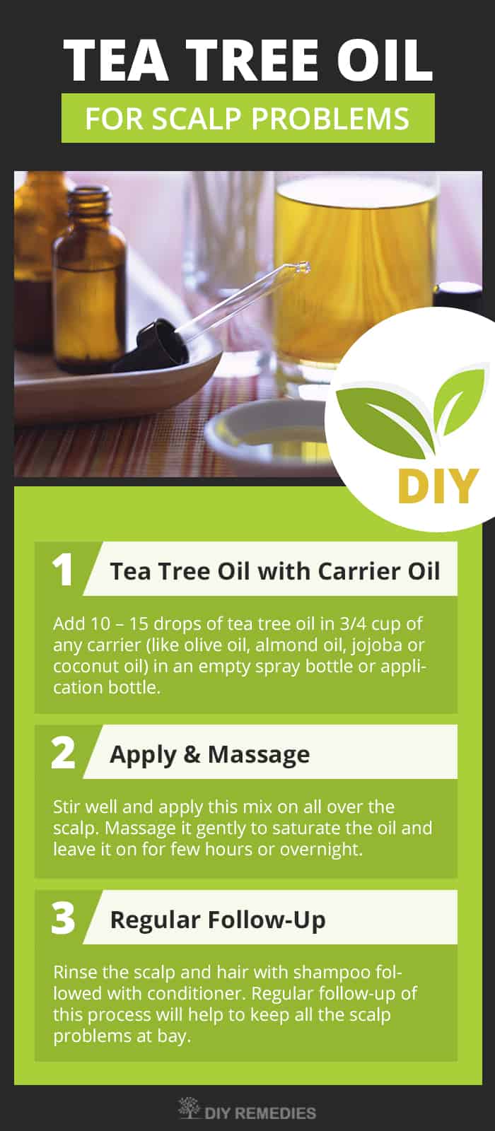 Nature’s Clarifier: Say Goodbye to Scalp Issues with Tea Tree Oil