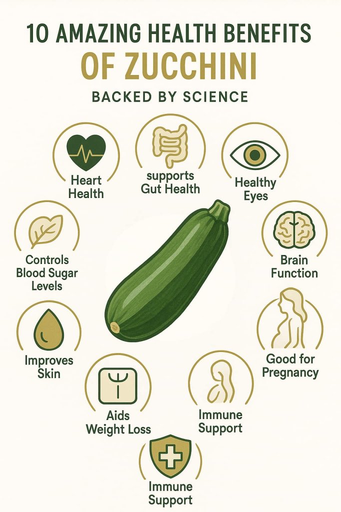 The Green Powerhouse: 7 Science-Backed Health Benefits of Zucchini