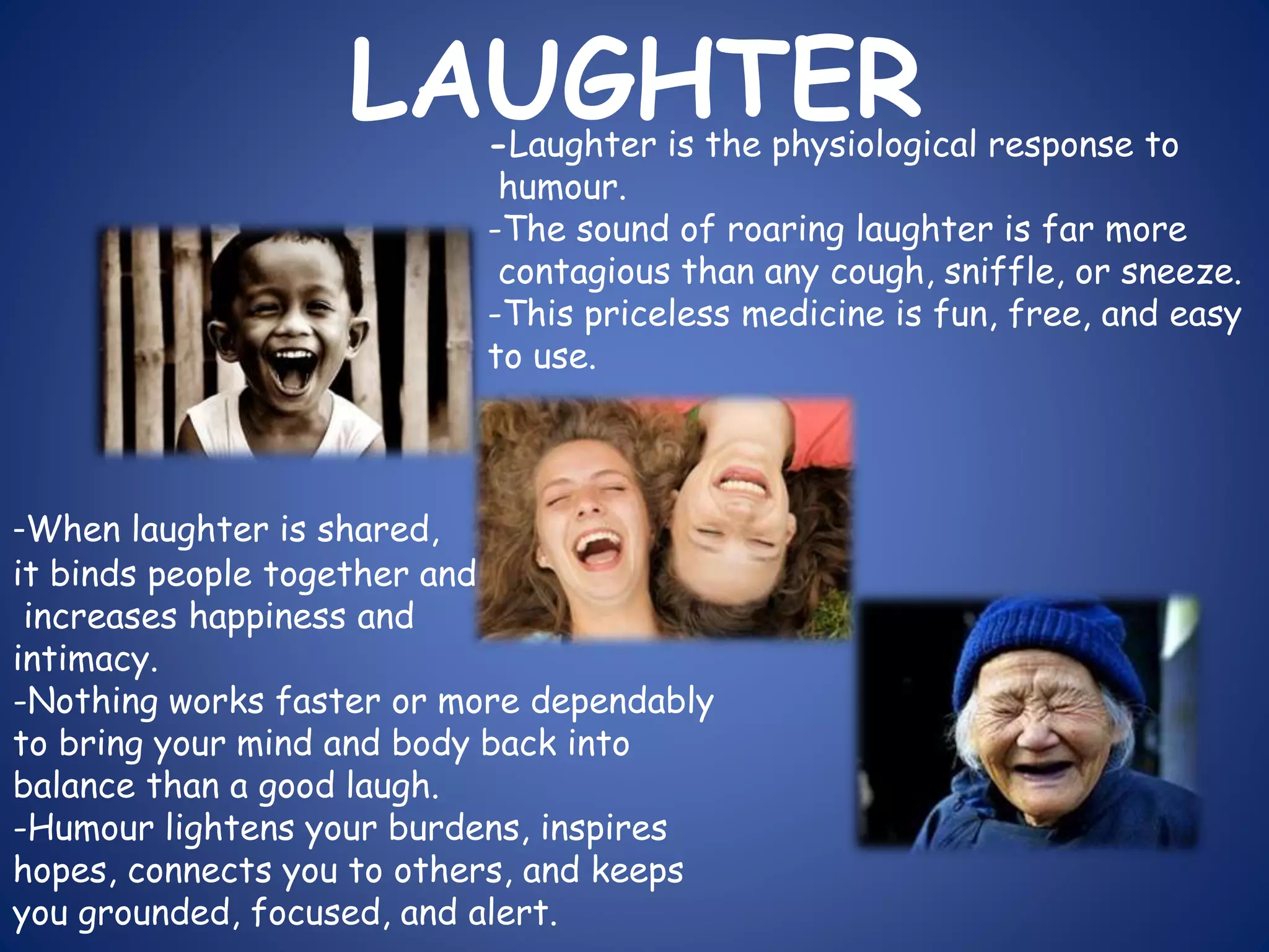 The Unsung Symphony of Joy: Laughter as Therapy and the Biological Benefits of a Shared Joke