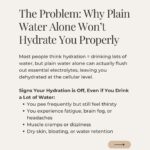 Hydration 2.0: The Unspoken Symphony of Water and Salts